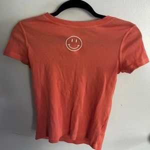 Never Worn Smiley Face T-Shirt Size XL